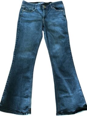 Democracy medium Dark Wash Flare Jeans Sz 14 stretch